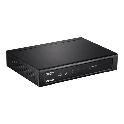 Switch 4 porturi Gigabit , 1 slot SFP - TRENDnet TEG-S51SFP – TRENDnet TEG-S51SFP