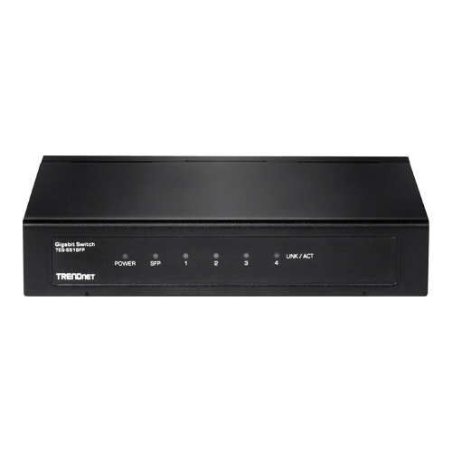 Switch 4 porturi Gigabit , 1 slot SFP - TRENDnet TEG-S51SFP – TRENDnet TEG-S51SFP