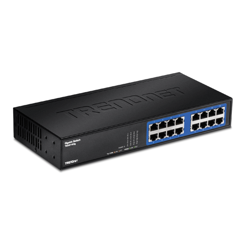Switch GREENnet 16 porturi Gigabit - TRENDnet TEG-S16DG – TRENDnet TEG-S16DG