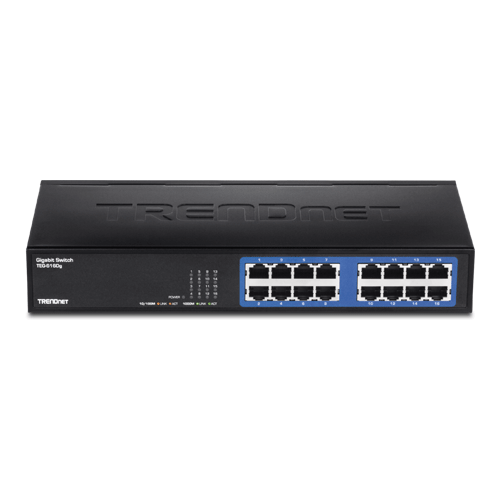Switch GREENnet 16 porturi Gigabit - TRENDnet TEG-S16DG – TRENDnet TEG-S16DG