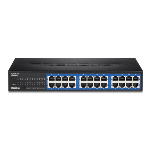 Switch GREENnet 24 porturi Gigabit - TRENDnet TEG-S24DG – TRENDnet TEG-S24DG
