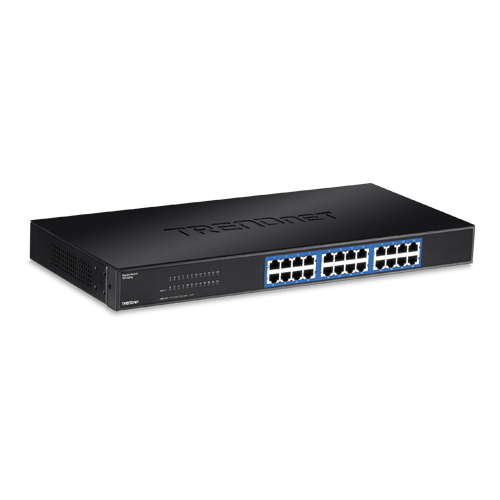 Switch GREENnet rack mount 24 porturi Gigabit - TRENDnet TEG-S24G – TRENDnet TEG-S24G