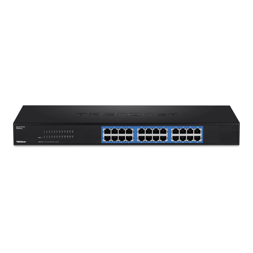 Switch GREENnet rack mount 24 porturi Gigabit - TRENDnet TEG-S24G – TRENDnet TEG-S24G
