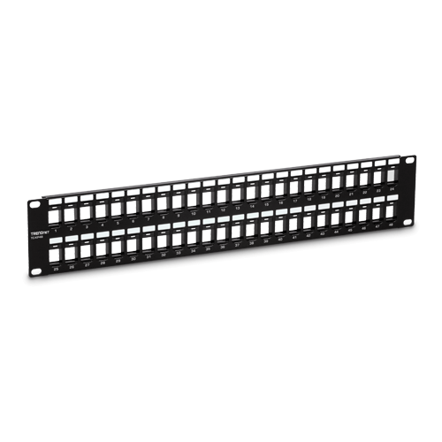 TRENDnet TC-KP48 – Patch Panel 48 porturi blank keystone 2U - TRENDnet TC-KP48 Patch Panel 48 porturi blank keystone 2U - TRENDnet TC-KP48 – TRENDnet TC-KP48
