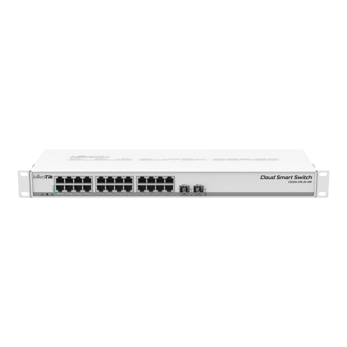 Mikrotik CSS326-24G-2S+RM – Smart Management Switch, 24 x Gigabit, 2 x SFP+ 10Gbps - Mikrotik CSS326-24G-2S+RM Smart Management Switch, 24 x Gigabit, 2 x SFP+ 10Gbps - Mikrotik CSS326-24G-2S+RM – Mikrotik CSS326-24G-2S+RM