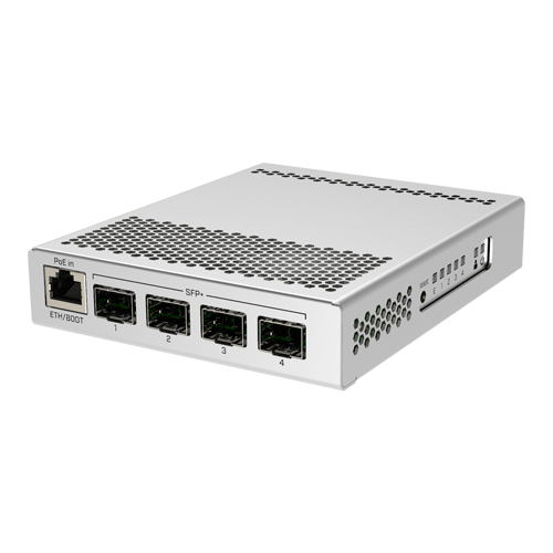 Mikrotik CRS305-1G-4S+IN – Smart Switch, 1 x Gigabit, 4 x SFP+ 10Gbps - Mikrotik CRS305-1G-4S+IN Smart Switch, 1 x Gigabit, 4 x SFP+ 10Gbps - Mikrotik CRS305-1G-4S+IN – Mikrotik CRS305-1G-4S+IN