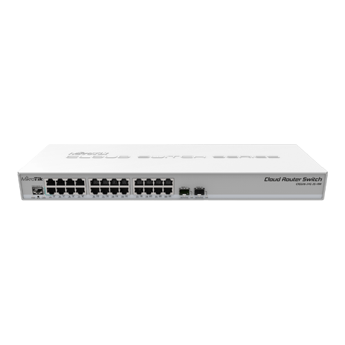 Mikrotik CRS326-24G-2S+RM – Management Switch 24 x Gigabit, 2 x SFP+, 1U - Mikrotik CRS326-24G-2S+RM Management Switch 24 x Gigabit, 2 x SFP+, 1U - Mikrotik CRS326-24G-2S+RM – Mikrotik CRS326-24G-2S+RM