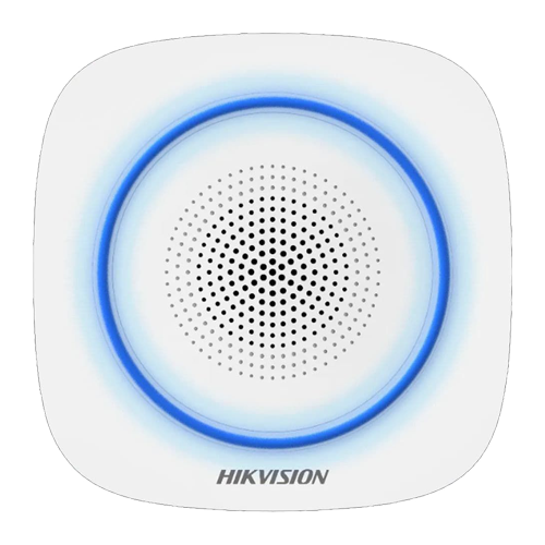 Sirena wireless AX PRO de interior cu led albastru, 868Mhz - HIKVISION DS-PS1-I-WE-B – HIKVISION DS-PS1-I-WE-B