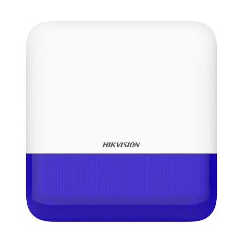 Sirena wireless AX PRO de exterior cu flash, led albastru, 868Mhz - HIKVISION DS-PS1-E-WE-B – HIKVISION DS-PS1-E-WE-B