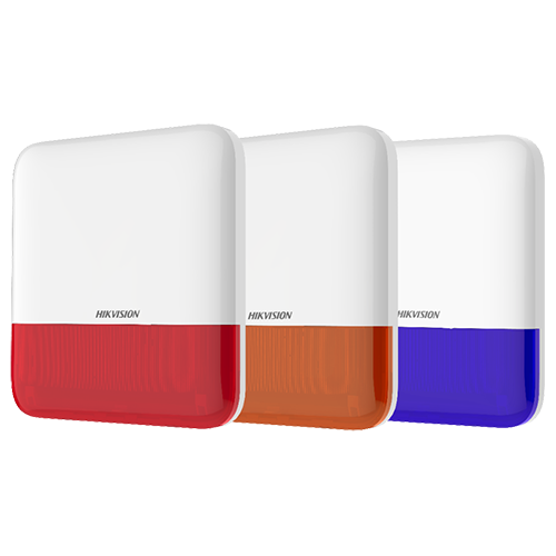 Sirena wireless AX PRO de exterior cu flash, led albastru, 868Mhz - HIKVISION DS-PS1-E-WE-B – HIKVISION DS-PS1-E-WE-B