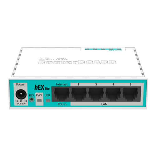 Mikrotik RB750r2 – Router hEX Lite, 5 x Fast Ethernet, RouterOS L4 - Mikrotik RB750r2 Router hEX Lite, 5 x Fast Ethernet, RouterOS L4 - Mikrotik RB750r2 – Mikrotik RB750r2