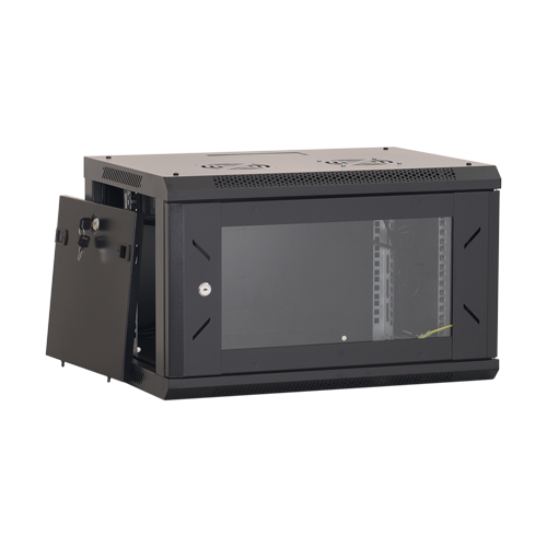 Rack perete 6U 19 600x600, negru - ASYTECH Networking ASY-6U-6060W – ASYTECH Networking ASY-6U-6060W