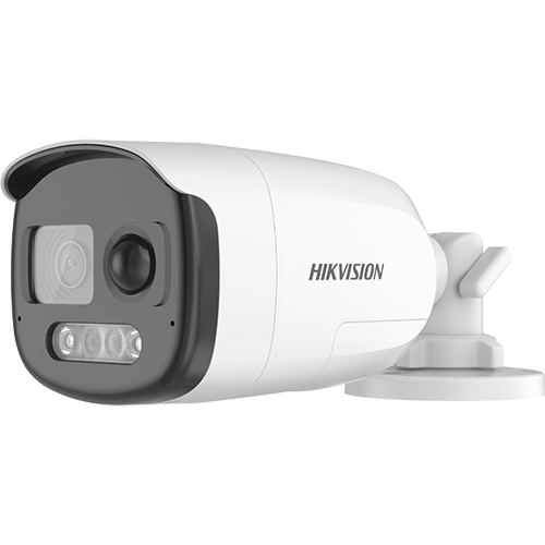 Camera AnalogHD ColorVu 2MP cu PIR si alarma incorporata, lentila 2.8mm, lumina alba 40 m, Audio - HIKVISION DS-2CE12DF3T-PIRXOS-2.8mm – HIKVISION DS-2CE12DF3T-PIRXOS-2.8mm