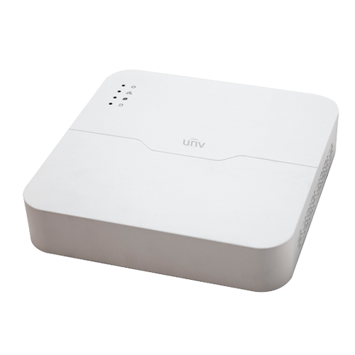 NVR seria Easy, 4 canale 8MP  + 4 porturi Long PoE, H.265 Ultra - UNV NVR301-04LS3-P4 – UNIVIEW NVR301-04LS3-P4