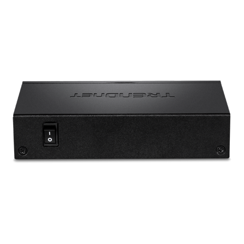 Switch 4 porturi Gigabit Long Range 200m PoE+, 1 port Gigabit - TRENDnet TPE-LG50 – TRENDnet TPE-LG50