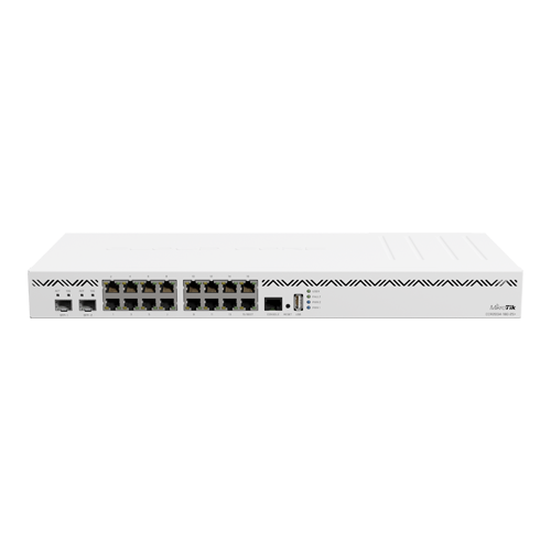 Cloud Core Router, 16 x Gigabit, 2 x SFP+, RouterOS L6, 1U - MikroTik CCR2004-16G-2S+ – Mikrotik CCR2004-16G-2S+