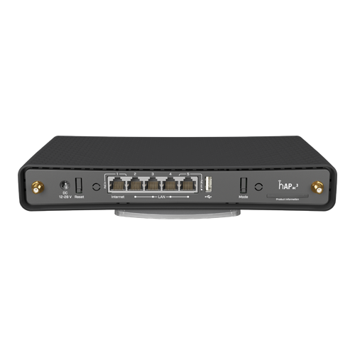hAP ac³, 5 x Gigabit, 1 x PoE, 802.11b/g/n 2.4Ghz, 802.11ac 5Ghz, antene externe 3dBi 2.4GHz, 5.5dBi 5GHz - MikroTik RBD53iG-5HacD2HnD – Mikrotik RBD53iG-5HacD2HnD