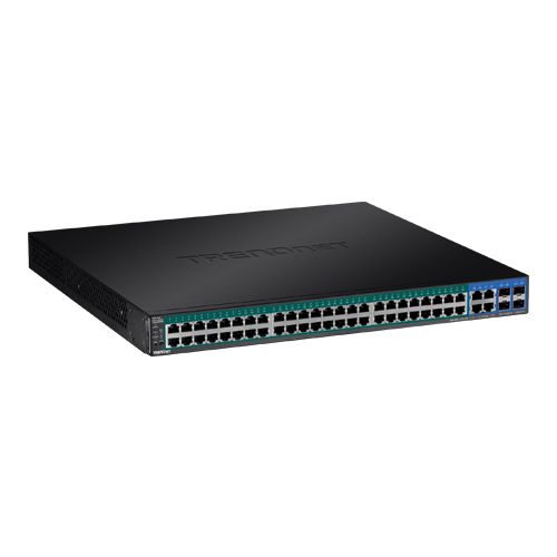 TRENDnet TPE-5240WS – Switch 52 porturi Gigabit Web Smart, 48 x PoE+, 4 x Gigabit/SFP - TRENDnet TPE-5240WS Switch 52 porturi Gigabit Web Smart, 48 x PoE+, 4 x Gigabit/SFP - TRENDnet TPE-5240WS – TRENDnet TPE-5240WS