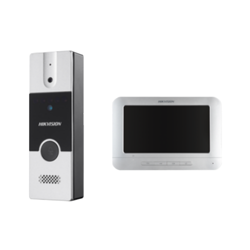 HIKVISION DS-KIS202T – Kit videointerfon analogic 7, conectare 4 fire - HIKVISION DS-KIS202T Kit videointerfon analogic 7, conectare 4 fire - HIKVISION DS-KIS202T – HIKVISION DS-KIS202T