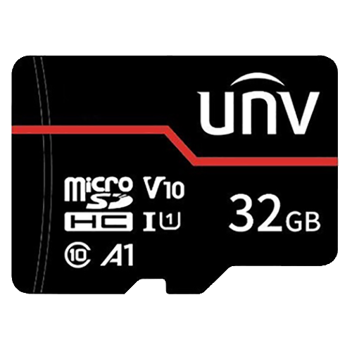 Card memorie 32GB, RED CARD - UNV TF-32G-MT – UNIVIEW TF-32G-MT
