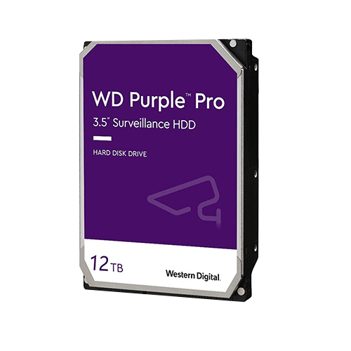 Hard disk 12TB - Western Digital PURPLE PRO Surveillance WD121PURP – WD WD121PURP