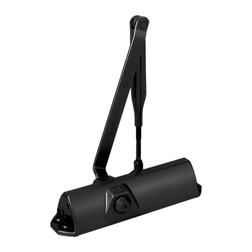 Amortizor hidraulic negru RAL9005 cu brat articulat - DORMA TS68-BLACK – dormakaba TS68-BLACK