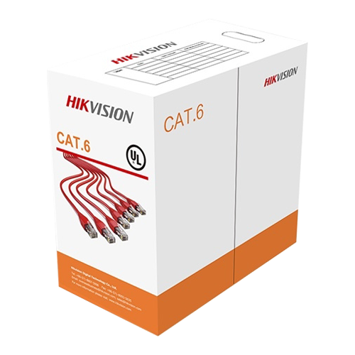 Cablu UTP cat6 0.565mm, cupru integral, cutie 305 metri - HIKVISION DS-1LN6-UU – HIKVISION DS-1LN6-UU