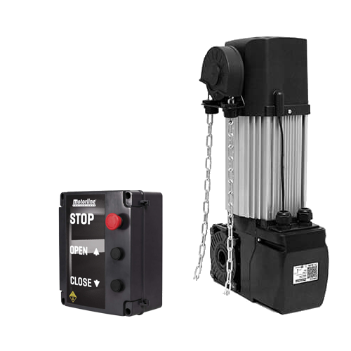 Kit automatizare usa sectionala max. 60mp, motor 400V AC- MOTORLINE KVM115 – Motorline KVM115