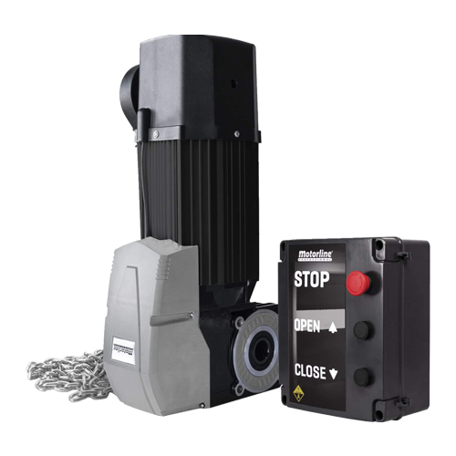 Kit automatizare usa sectionala max. 48mp, motor trifazic 230V AC- MOTORLINE KVM210 – Motorline KVM210