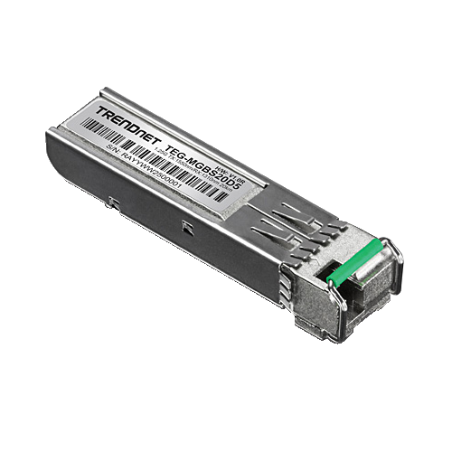 Modul SFP Dual Wavelength Single-Mode Simplex LC, 1.25G, RX:1310nm/TX:1550nm, 20Km - TRENDnet TEG-MGBS20D5 – TRENDnet TEG-MGBS20D5