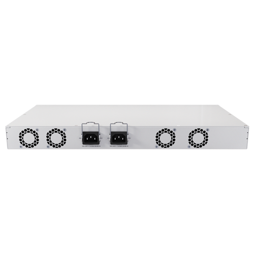 Switch 8 x RJ45 Gigabit PoE af/at, 10 x RJ45 Gigabit, 2 x SFP+ 10G, NAND, 1U - MikroTik CRS418-8P-8G-2S+RM – Mikrotik CRS418-8P-8G-2S+RM