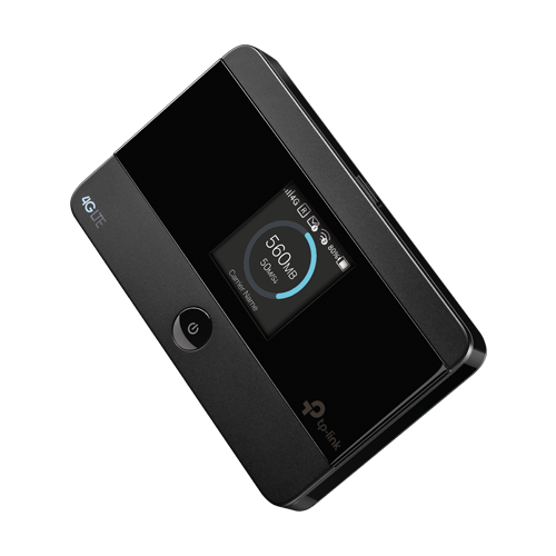 Router portabil 4G, Wi-Fi 4, Nano SIM, microSD, Baterie 2100 mAh - TP-Link M7350 – TP-LINK M7350