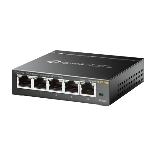 Switch Easy Smart, 5 porturi RJ45 Gigabit, Managed - TP-Link TL-SG105E – TP-LINK TL-SG105E