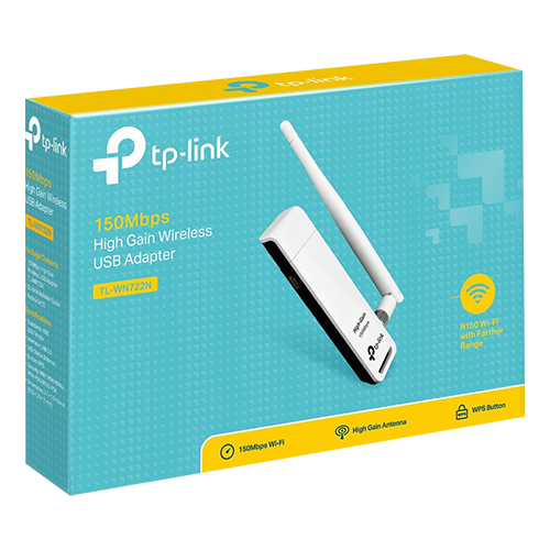 Adaptor wireless TP-LINK TL-WN722N, N150 USB 2.0 - TP-LINK TL-WN722N – TP-LINK TL-WN722N