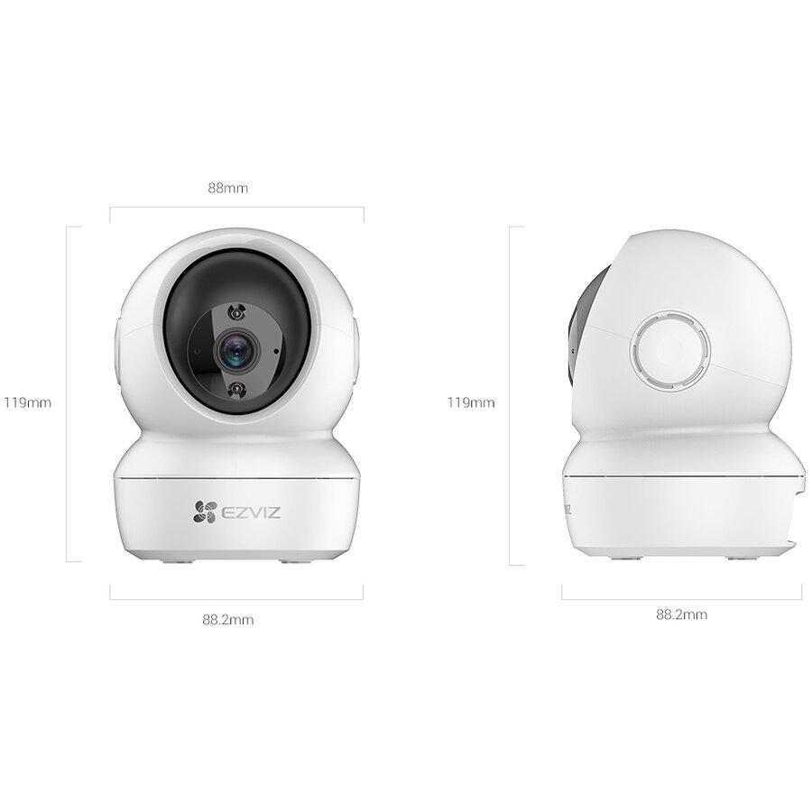 EZVIZ CS-H6C-R101-1G2WF – EZVIZ H6c Cameră de supraveghere WiFi Pan & Tilt 2MP Full HD, lentilă 4mm, Auto Tracking, IR 10m, audio bidirecțional EZVIZ H6c Cameră de supraveghere WiFi Pan & Tilt 2MP Full HD, lentilă 4mm, Auto Tracking, IR 10m, audio bidirecțional – EZVIZ CS-H6C-R101-1G2WF
