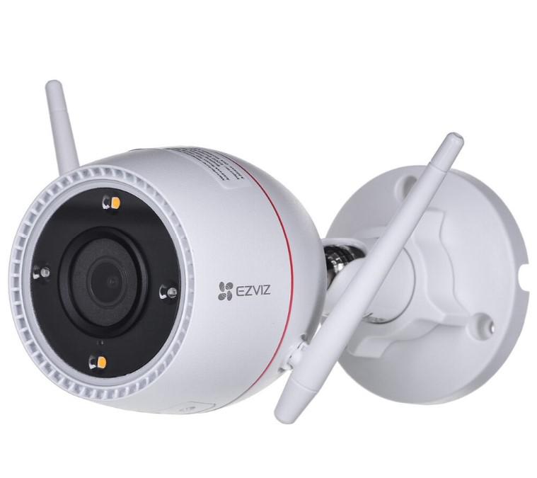 EZVIZ H3c Cameră de supraveghere WiFi 3MP 2K, lentilă 4mm, IR 30m, detectare persoane, IP67 – EZVIZ CS-H3C-R100-1K3WKFL