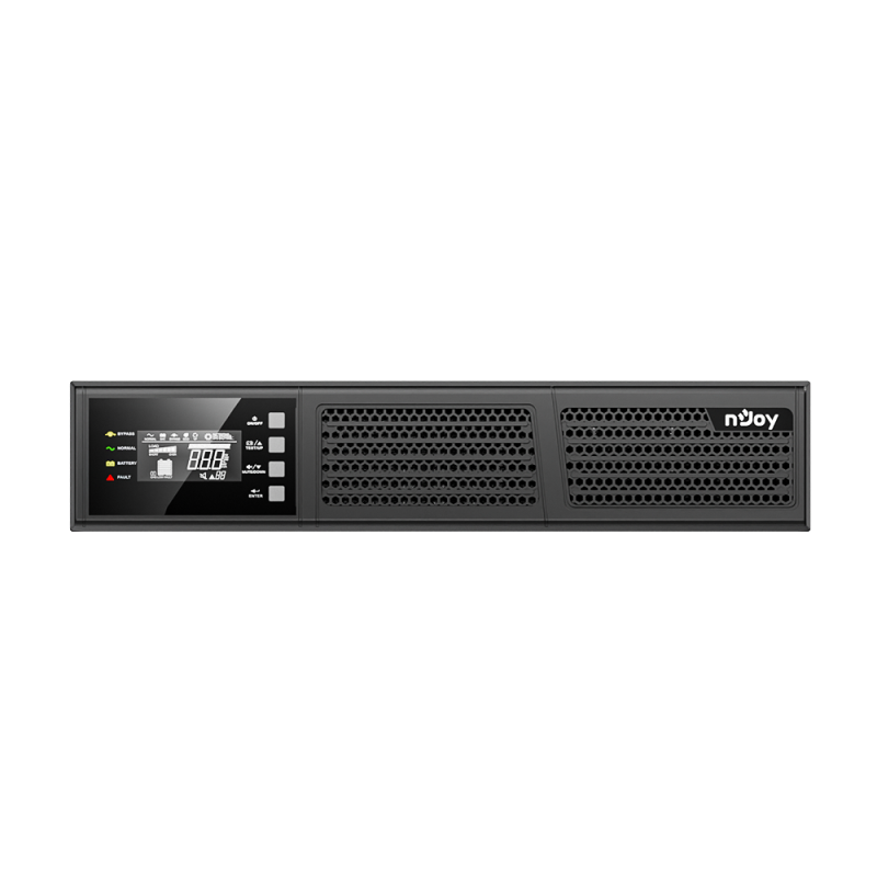 UPS nJoy Runa 2K UPCMROP920HRNDB01B 2000VA 1800W On-Line Dubla Conversie Rack 2U LCD Sinus Pur – NJOY UPCMROP920HRNDB01B