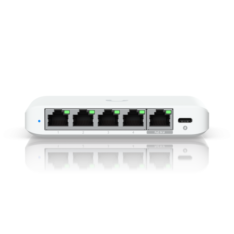 Ubiquiti USW-FLEX-2.5G-5 – Switch Ubiquiti UniFi Flex Mini 2.5G USW-Flex-2.5G-5, 5x 2.5GbE RJ45, Managed, PoE/USB-C Switch Ubiquiti UniFi Flex Mini 2.5G USW-Flex-2.5G-5, 5x 2.5GbE RJ45, Managed, PoE/USB-C – Ubiquiti USW-FLEX-2.5G-5