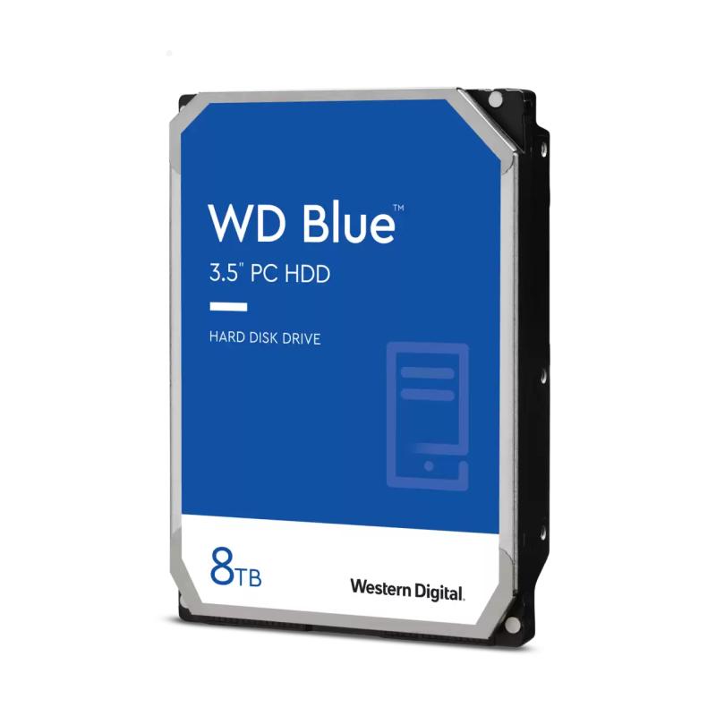 WD Blue WD80EAAZ HDD Desktop 8TB 5640RPM 256MB SATA III 3.5 inch pentru PC și stocare – WD WD80EAAZ