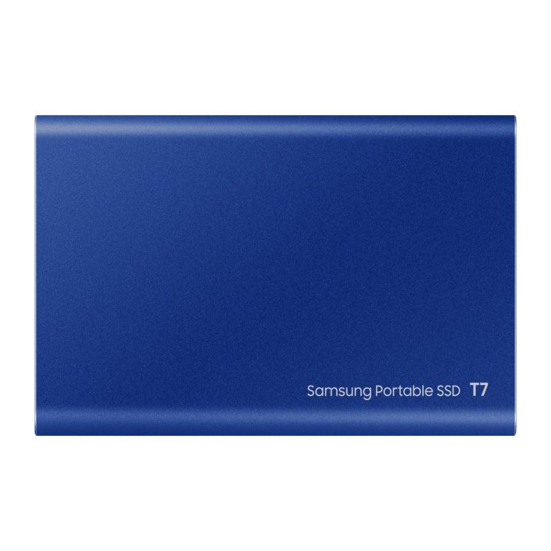 SSD Extern Samsung Portable T7 MU-PC1T0H/WW 1TB USB 3.2 Gen 2 Albastru NVMe până la 1050 MB/s – SAMSUNG MU-PC1T0H/WW