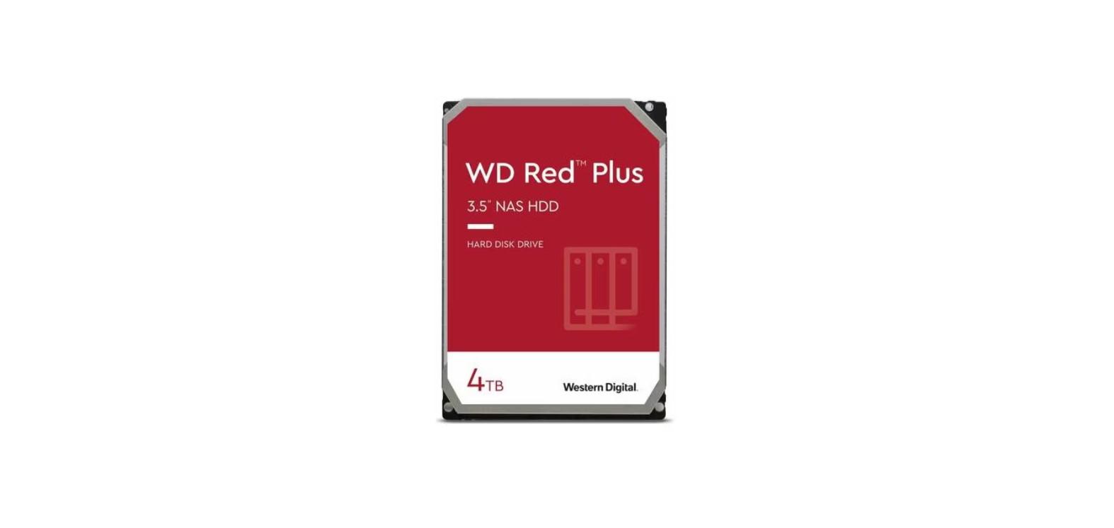 HDD NAS WD Red Plus WD40EFPX, 4TB, 3.5, 5400 RPM, 256MB Cache, SATA III, CMR – WD WD40EFPX