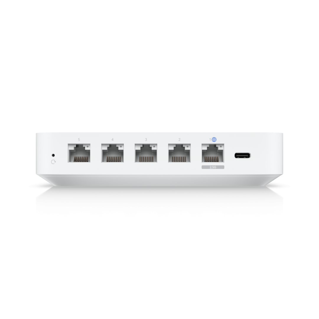 Console Gateway Ubiquiti UCG-Ultra UniFi Cloud Gateway Ultra, Quad-Core ARM Cortex-A53 1.5 GHz, 3 GB DDR4, 1x WAN GbE, 4x LAN GbE, IDS/IPS 1 Gbps – Ubiquiti UCG-ULTRA