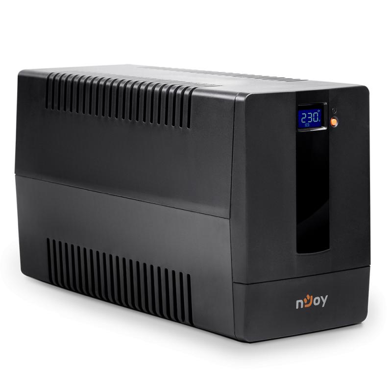 UPS nJoy Horus Plus 2000 PWUP-LI200H1-AZ01B, 2000VA/1200W, Line Interactive, LCD, USB, 4x Schuko – NJOY PWUP-LI200H1-AZ01B