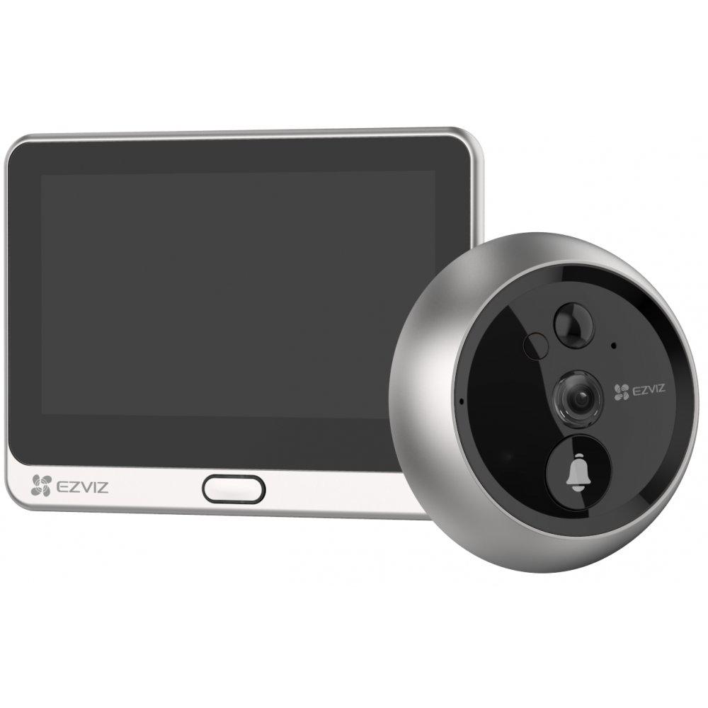 EZVIZ DP2C – Vizor Wireless EZVIZ DP2C CS-DP2C-A0-6E2WPFBS 2MP WiFi cu Ecran 4.3 inch, PIR, Audio Bidirecțional și Baterie Reîncărcabilă Vizor Wireless EZVIZ DP2C CS-DP2C-A0-6E2WPFBS 2MP WiFi cu Ecran 4.3 inch, PIR, Audio Bidirecțional și Baterie Reîncărcabilă – EZVIZ DP2C