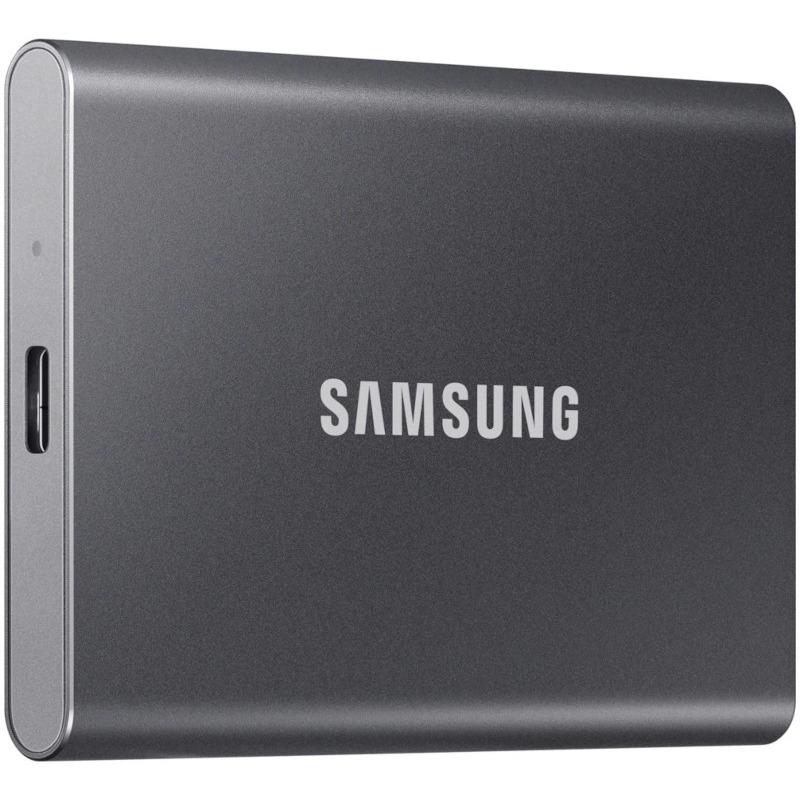 SSD Extern Samsung Portable T7 MU-PC2T0T/WW 2TB USB 3.2 Gen 2 Gri NVMe până la 1050 MB/s – SAMSUNG MU-PC2T0T/WW