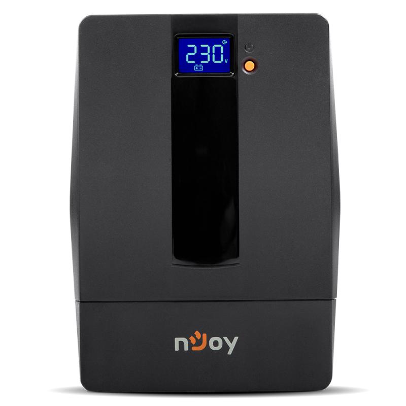 UPS nJoy Horus Plus 2000 PWUP-LI200H1-AZ01B, 2000VA/1200W, Line Interactive, LCD, USB, 4x Schuko – NJOY PWUP-LI200H1-AZ01B