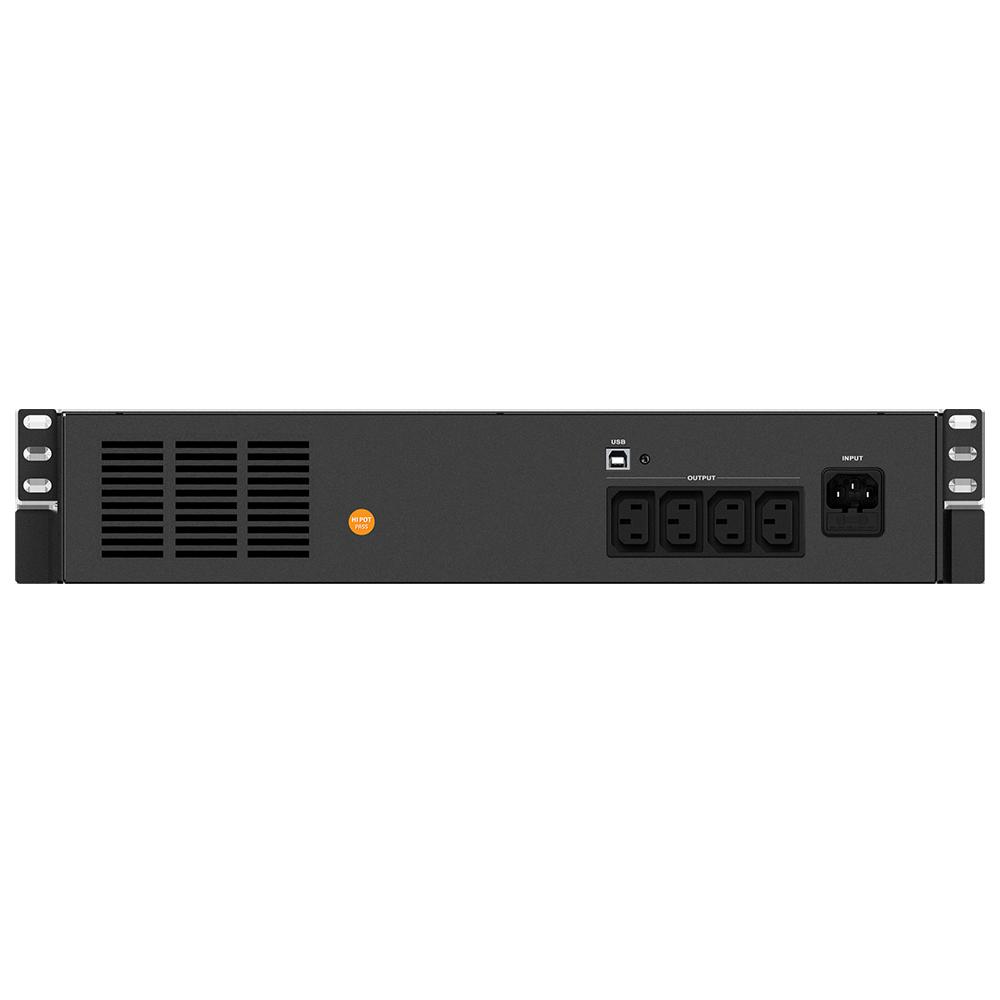 UPS nJoy Code 800 UPLI-LI080CO-AZ01B, 800VA/480W, Line Interactive, Rack 2U, LCD, USB, 4x IEC C13 – NJOY UPLI-LI080CO-AZ01B