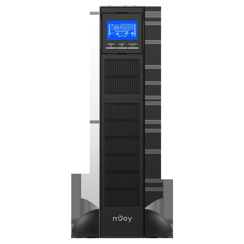 UPS nJoy Balder 3000 PWUP-OL300BA-AZ01B, 3000VA/3000W, Online, Rack/Tower 2U, LCD, USB – NJOY PWUP-OL300BA-AZ01B