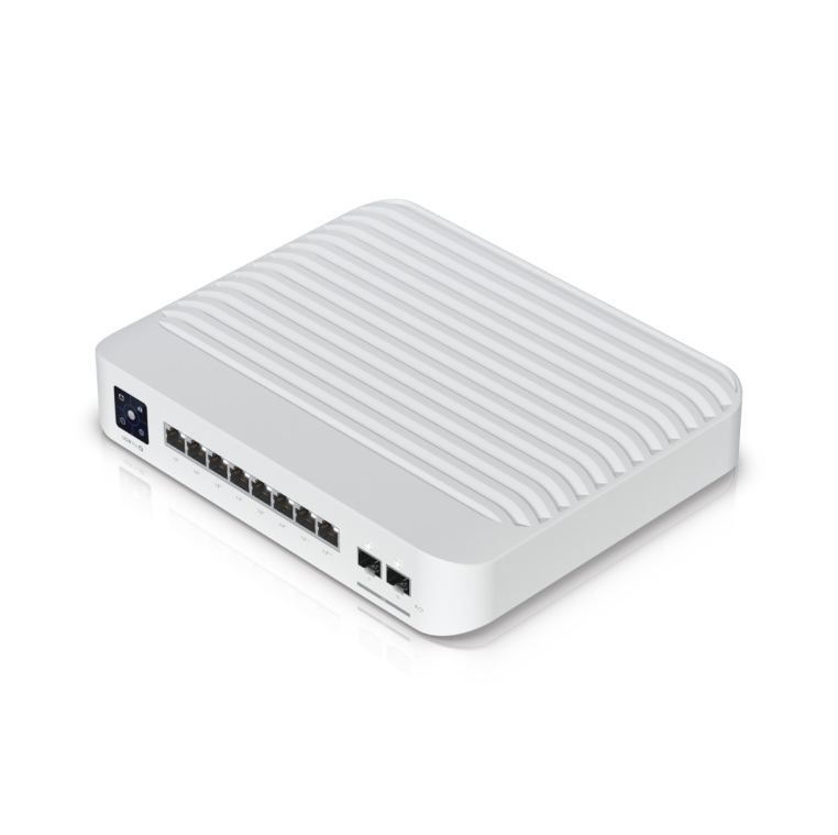 Ubiquiti USW-PRO-8-POE-120W – Switch Ubiquiti UniFi Pro 8 PoE USW-PRO-8-POE-120W, 8x Gigabit, 2x SFP+ 10G, Layer 3, PoE++ 120W Switch Ubiquiti UniFi Pro 8 PoE USW-PRO-8-POE-120W, 8x Gigabit, 2x SFP+ 10G, Layer 3, PoE++ 120W – Ubiquiti USW-PRO-8-POE-120W