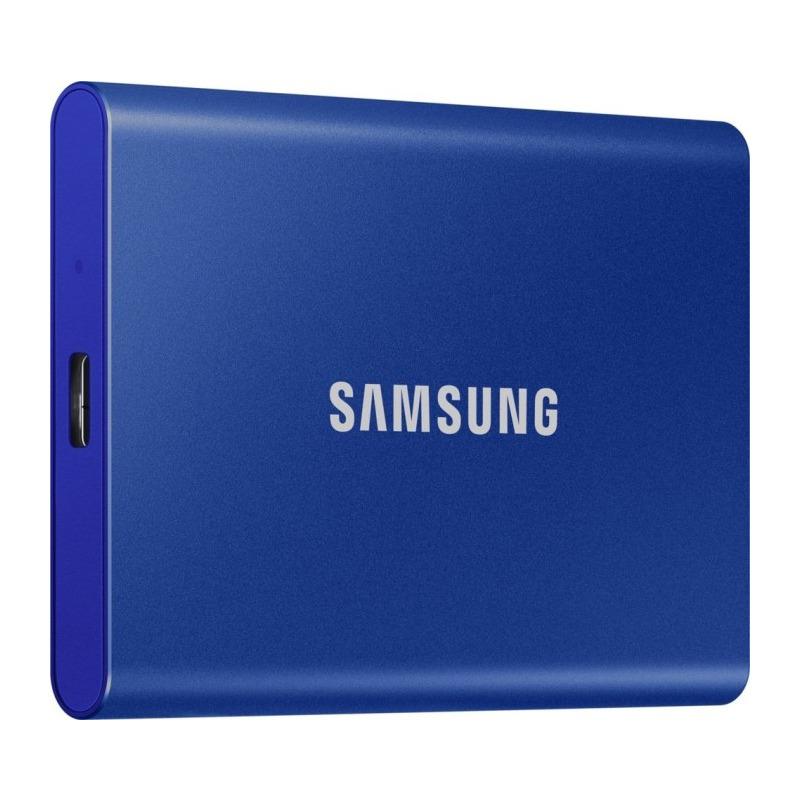 SSD Extern Samsung Portable T7 MU-PC1T0H/WW 1TB USB 3.2 Gen 2 Albastru NVMe până la 1050 MB/s – SAMSUNG MU-PC1T0H/WW